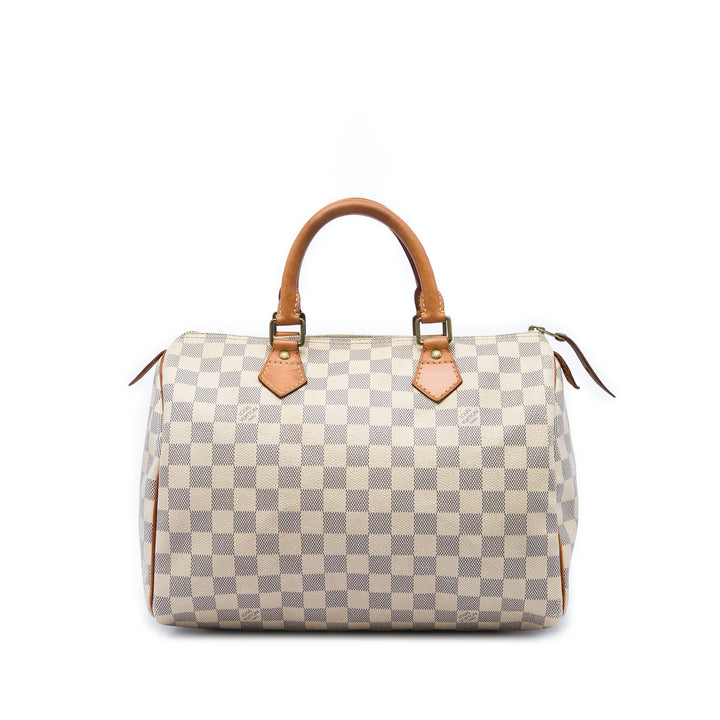 Louis Vuitton Speedy 30 Damier Azur Blanc – vue principale – GABY PARIS