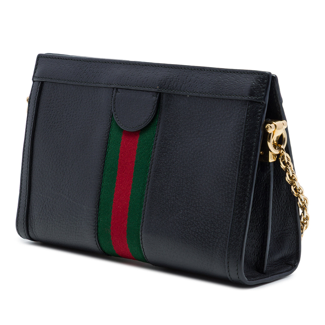 Gucci Web Ophidia Chaîne Sac Petit Cuir de veau