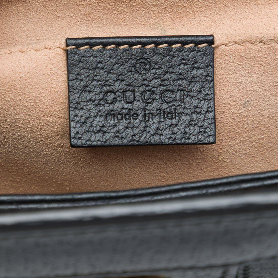 Gucci Web Ophidia Chaîne Sac Petit Cuir de veau