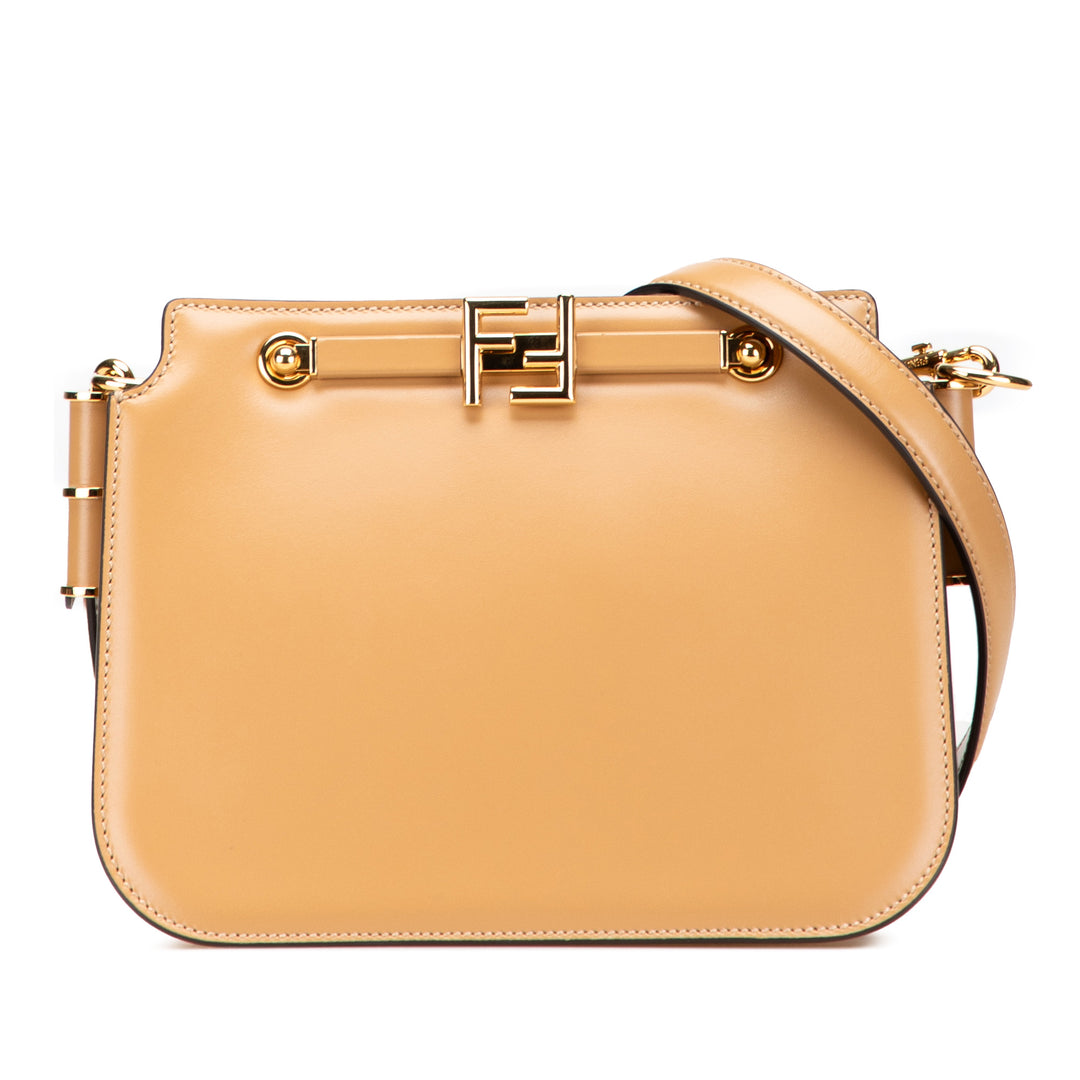 Leather Touch Crossbody Brown - Gaby Paris