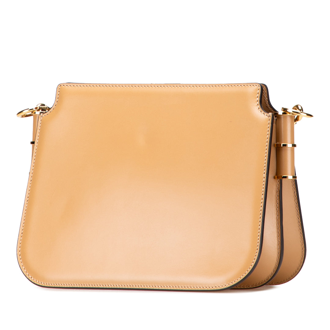 Leather Touch Crossbody Brown - Gaby Paris