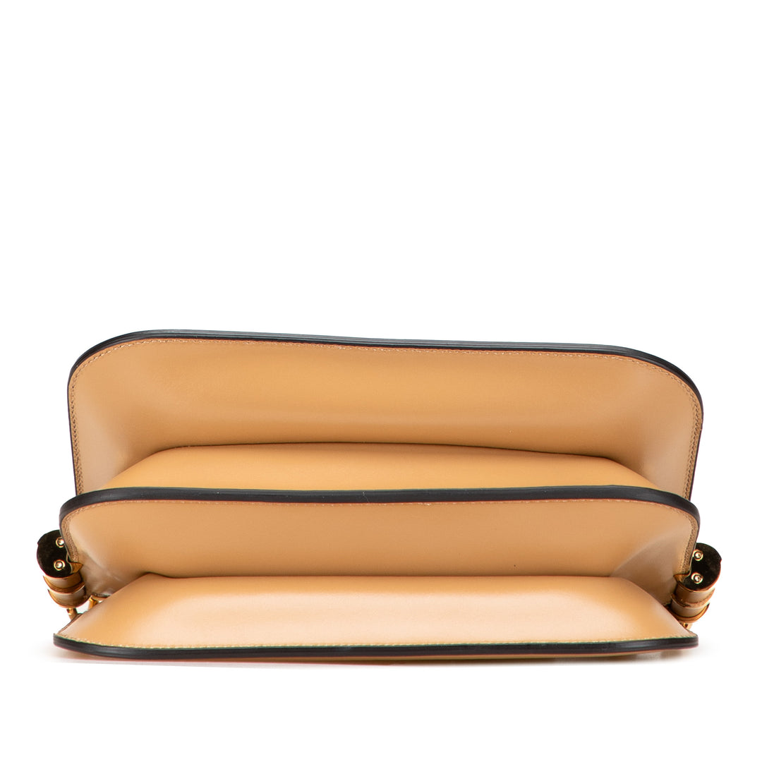 Leather Touch Crossbody Brown - Gaby Paris