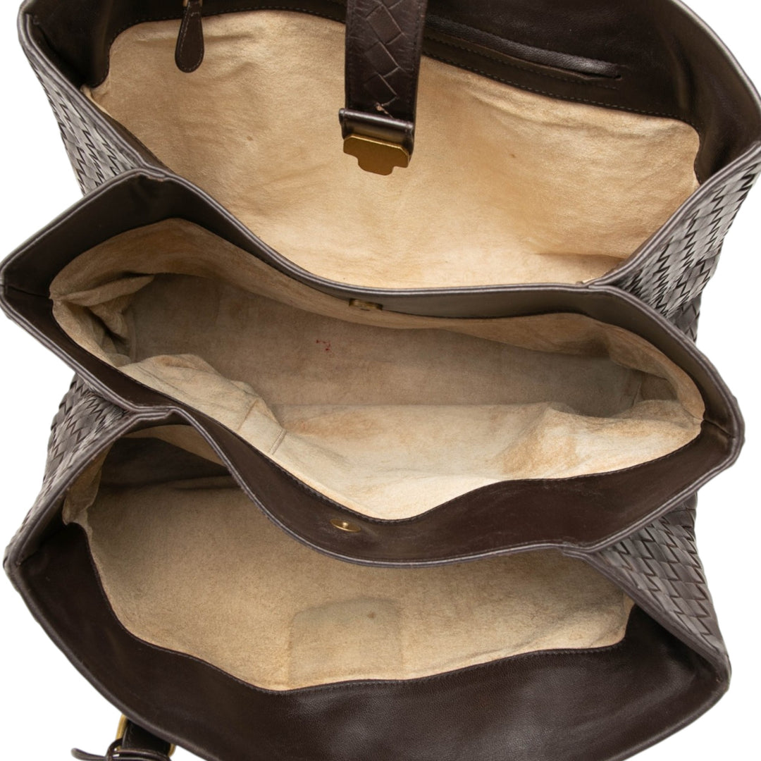 Bottega Veneta Medium Nappa Intrecciato Roma Cabas