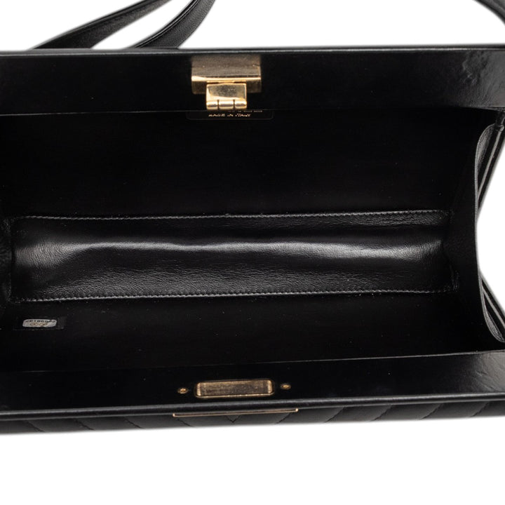 Chanel Chevron Cuir d’agneau Reissue 2.55 Frame Sac porté croisé