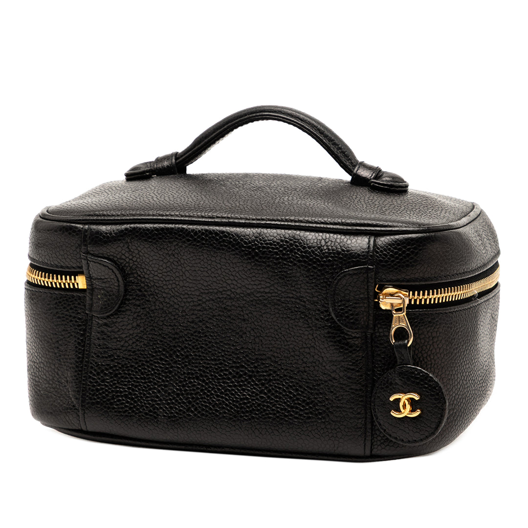 Chanel CC Caviar Vanity Bag