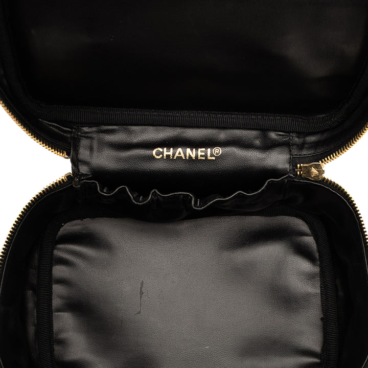 Chanel CC Caviar Vanity Bag