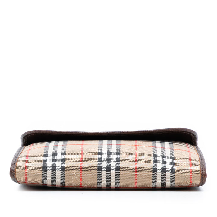 Burberry Haymarket Check Toile Pochette