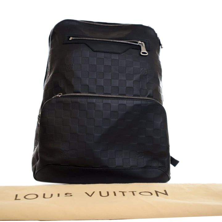 Damier Infini Avenue Backpack Black - Gaby Paris