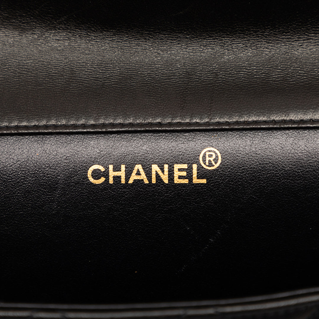 Chanel Jumbo Matelassé Cuir d’agneau Double Sided à rabat
