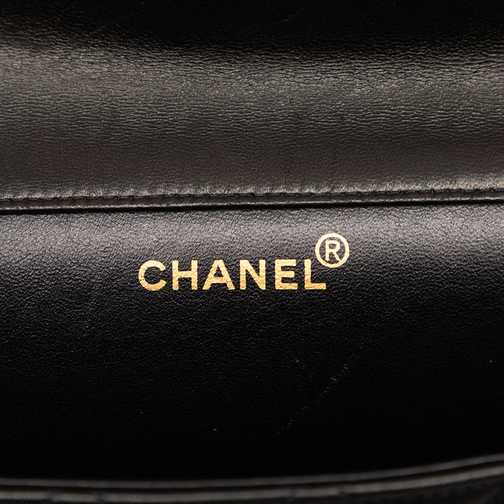 Chanel Jumbo Matelassé Cuir d’agneau Double Sided à rabat