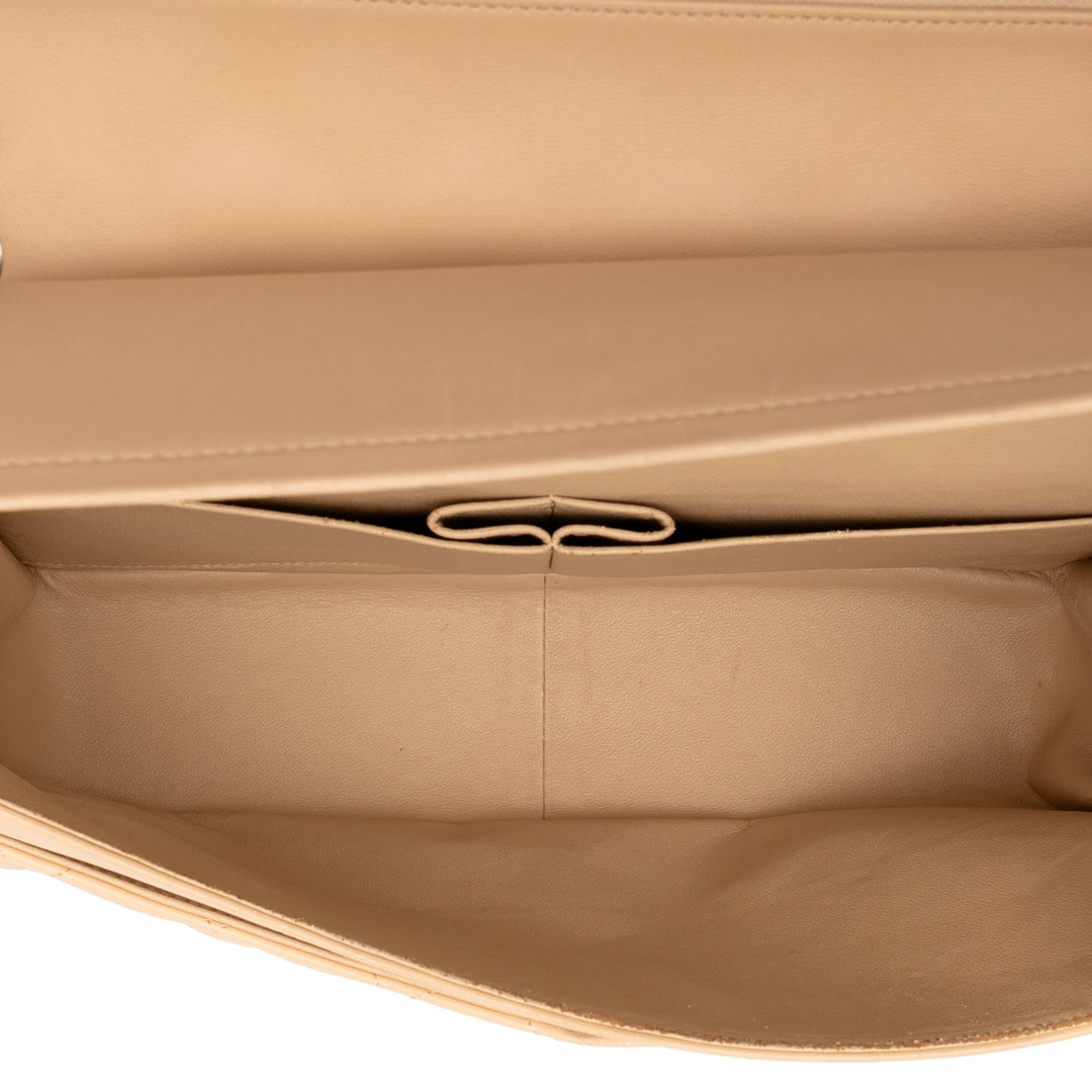 Chanel Jumbo Classic Cuir d’agneau Double rabat