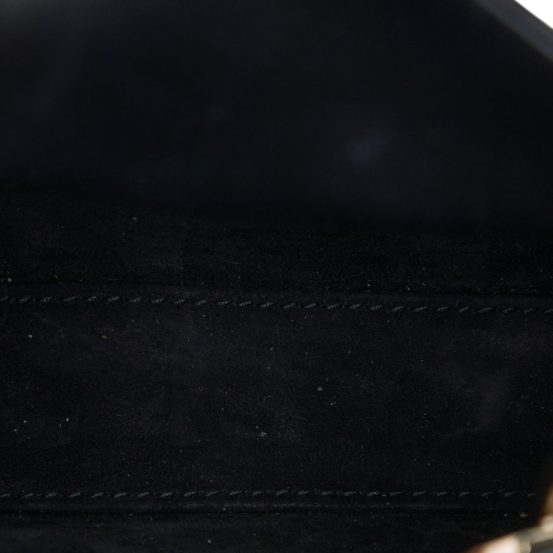 Lady Dior Cannage Micro Cuir d'agneau Noir
