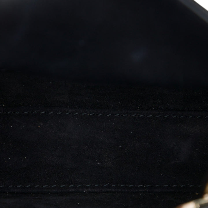 Lady Dior Cannage Micro Cuir d'agneau Noir