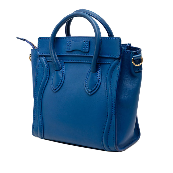Celine Luggage Cabas Nano Cuir