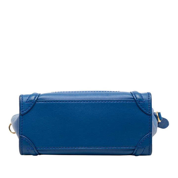 Celine Luggage Cabas Nano Cuir