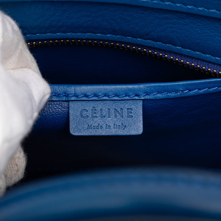 Celine Luggage Cabas Nano Cuir