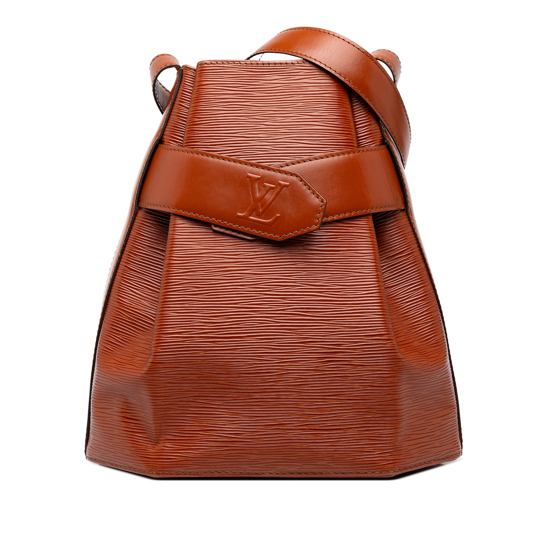 Louis Vuitton Sac seau D Epaule Épi PM Marron – vue principale – GABY PARIS
