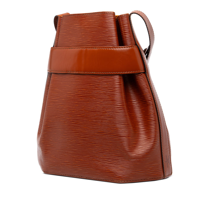Louis Vuitton Sac seau D Epaule Épi PM Marron – vue 2 – GABY PARIS
