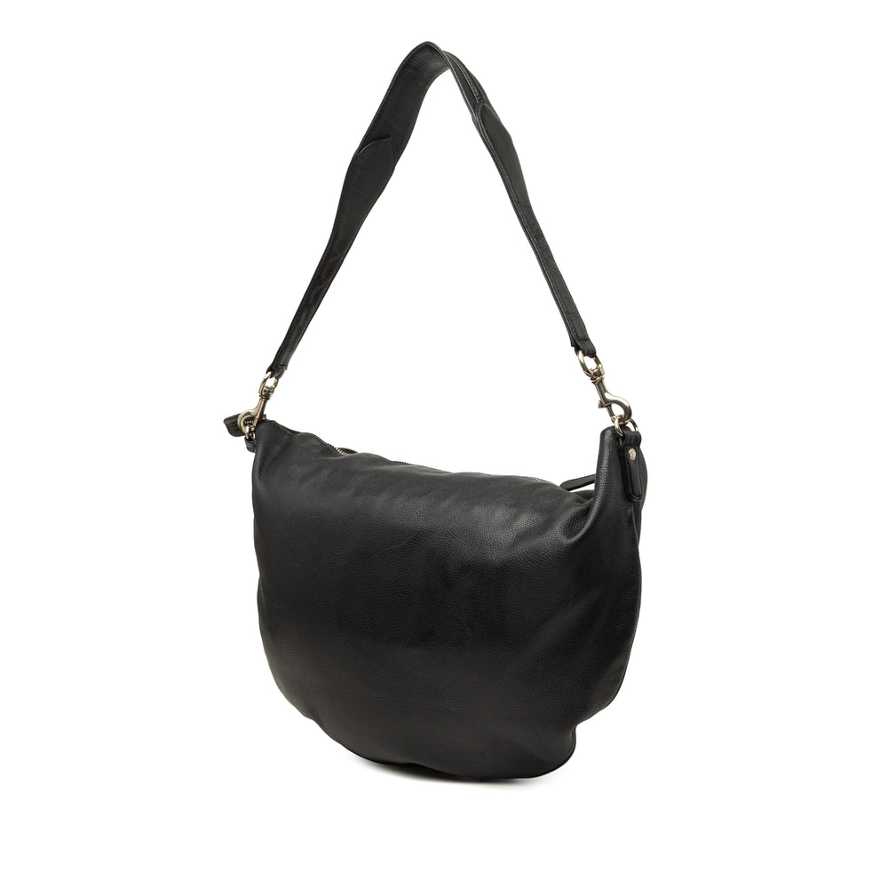 Gucci Half Moon Hobo Cuir de veau Noir – vue 2 – GABY PARIS