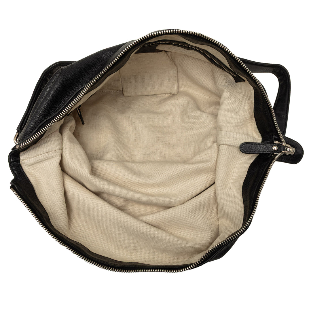 Gucci Half Moon Hobo Cuir de veau Noir – vue 4 – GABY PARIS