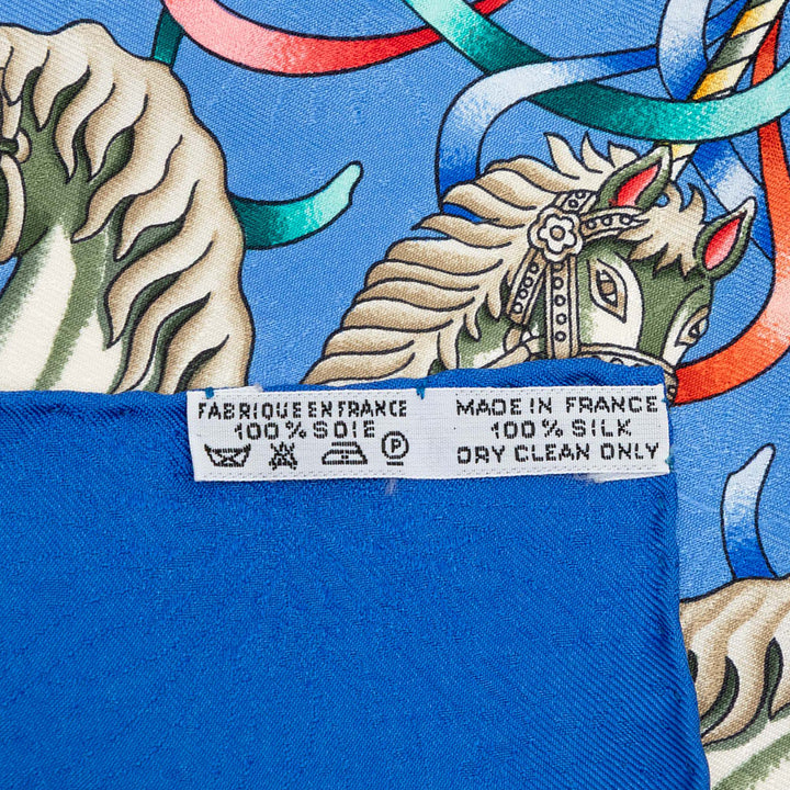 Hermès Luna Park Foulard 90 Soie