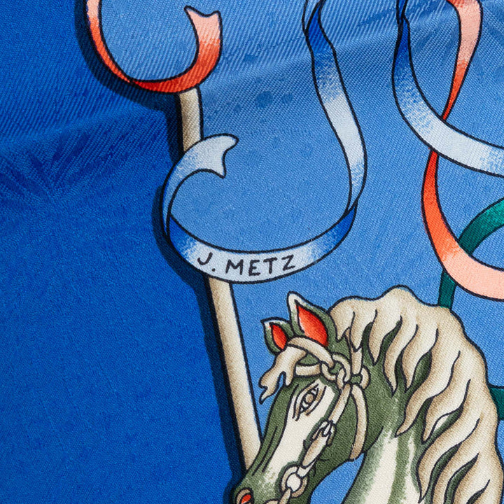 Hermès Luna Park Foulard 90 Soie