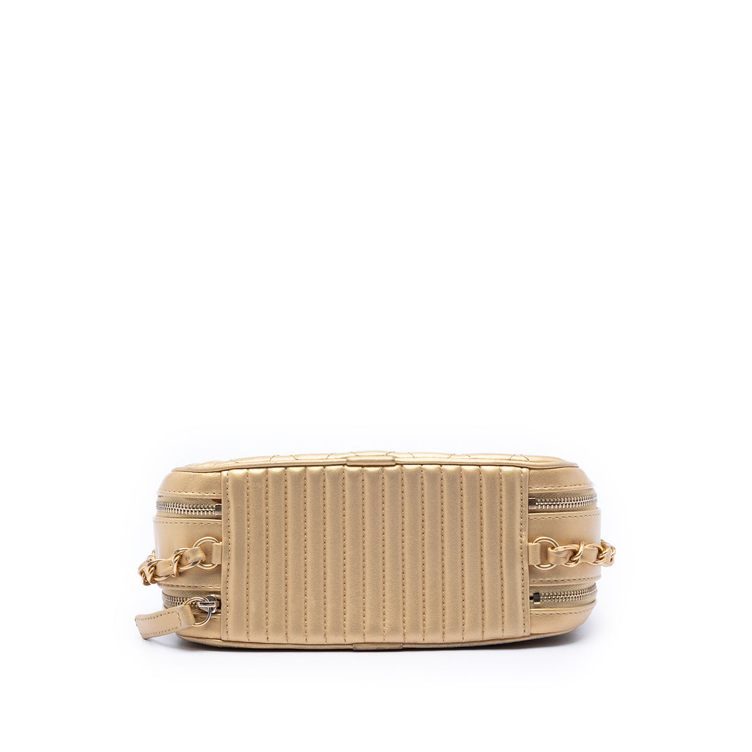 Chanel Small Matelassé Cuir d’agneau Coco Boy Sac caméra