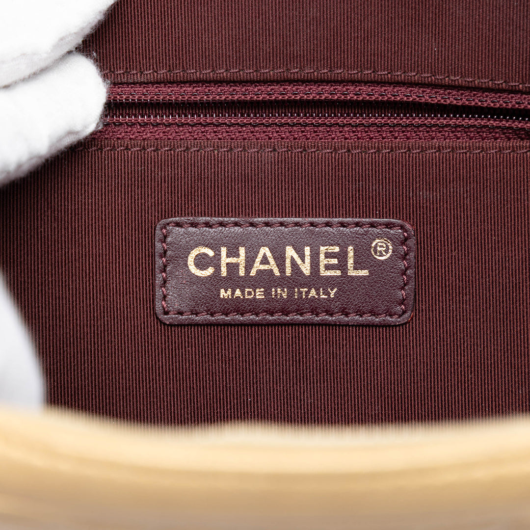 Chanel Small Matelassé Cuir d’agneau Coco Boy Sac caméra