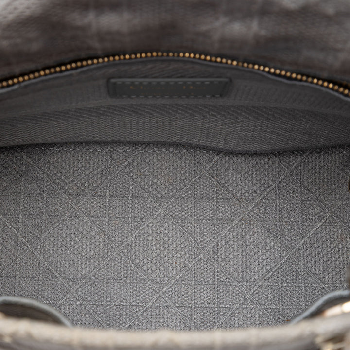 Dior Medium Toile Cannage Lady D Lite