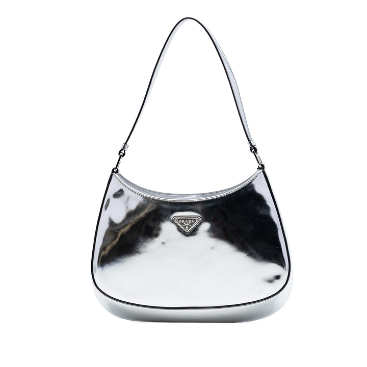 Prada Spazzolato Cuir Cleo Sac bandoulière