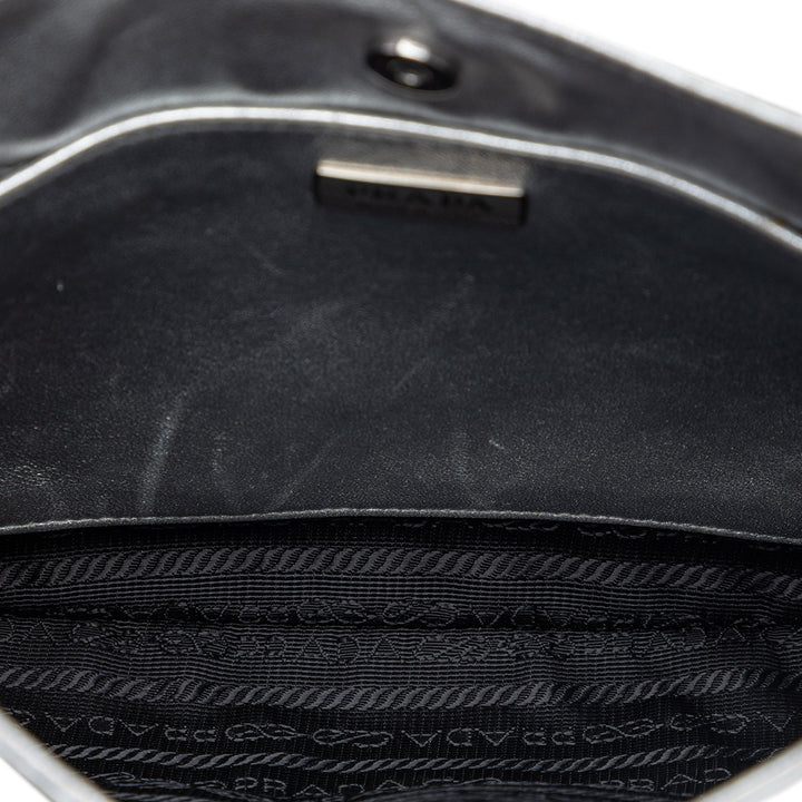 Prada Spazzolato Cuir Cleo Sac bandoulière