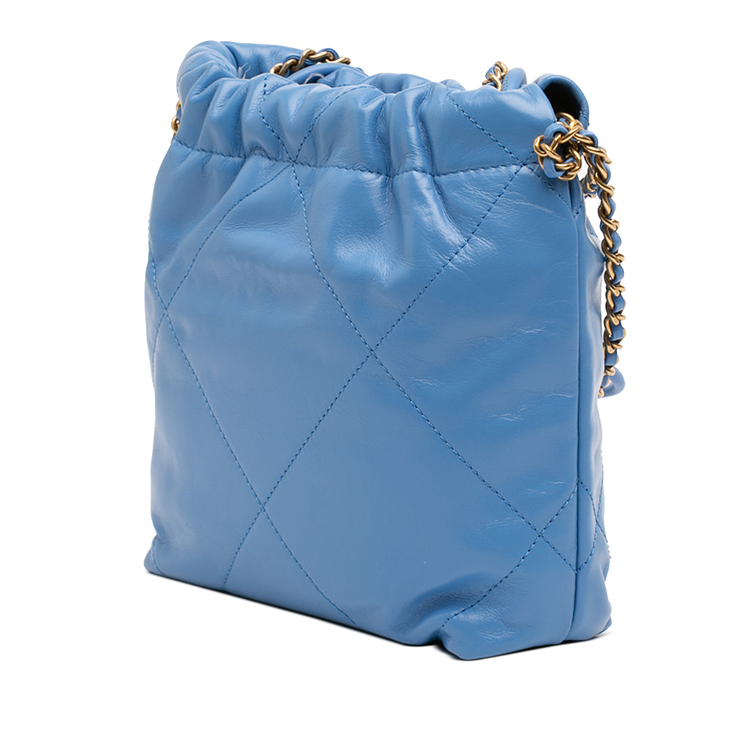 Chanel brillant 22 Sac Mini Cuir de veau