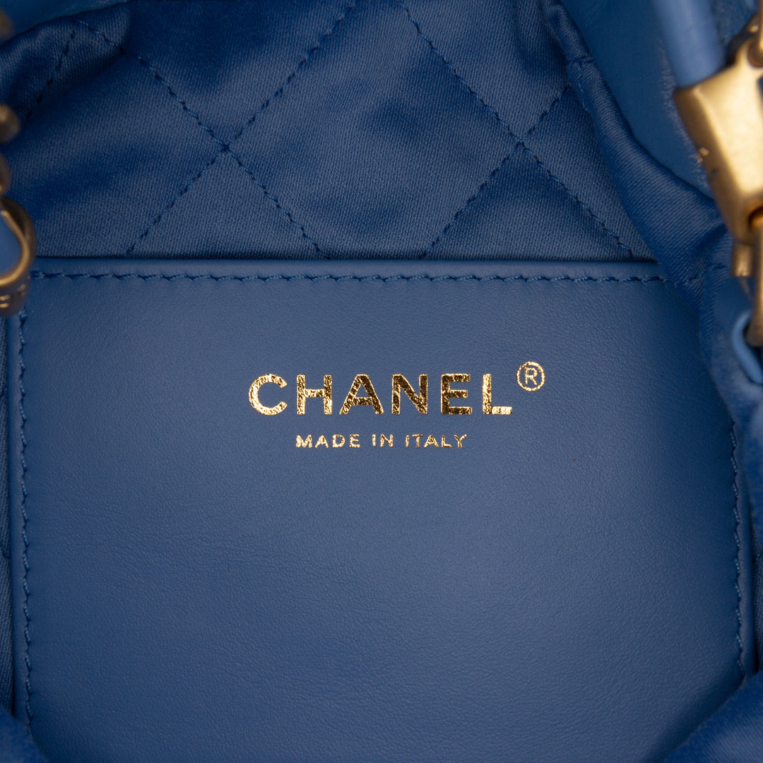 Chanel brillant 22 Sac Mini Cuir de veau