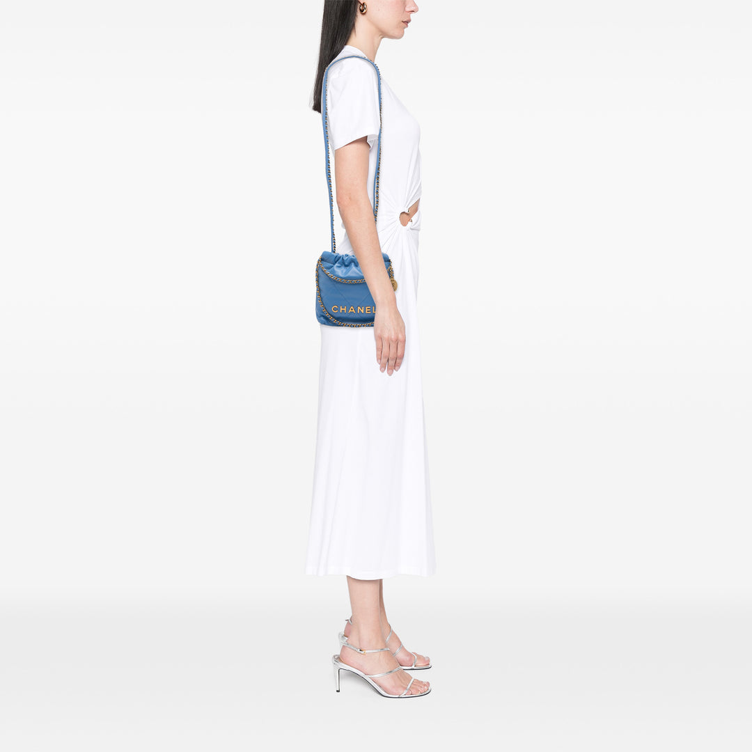 Chanel brillant 22 Sac Mini Cuir de veau