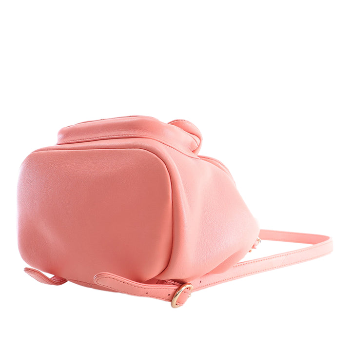 Duma Sac à dos Petit Cuir d'agneau Rose
