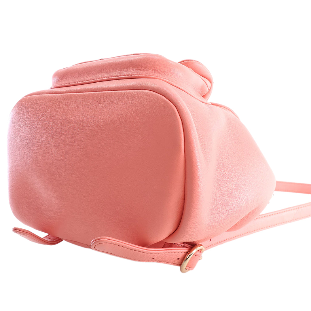 Duma Sac à dos Petit Cuir d'agneau Rose