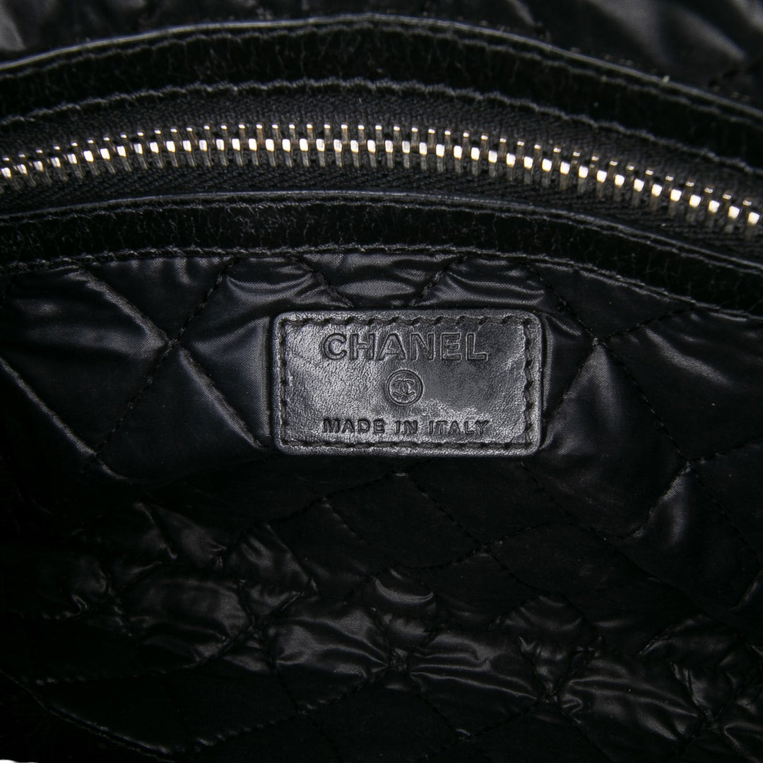 Lambskin Votez Coco Clutch Black - Gaby Paris