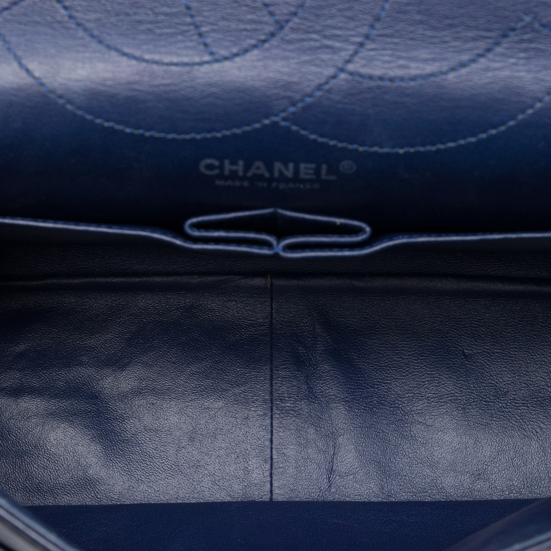 Chanel Matelassé vieilli Reissue 2.55 Double rabat 227 Cuir de veau