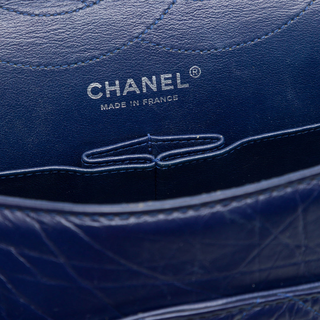 Chanel Matelassé vieilli Reissue 2.55 Double rabat 227 Cuir de veau