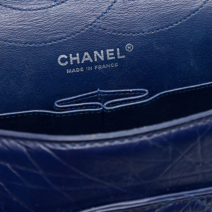 Chanel Matelassé vieilli Reissue 2.55 Double rabat 227 Cuir de veau