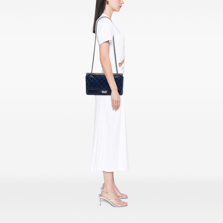 Chanel Matelassé vieilli Reissue 2.55 Double rabat 227 Cuir de veau