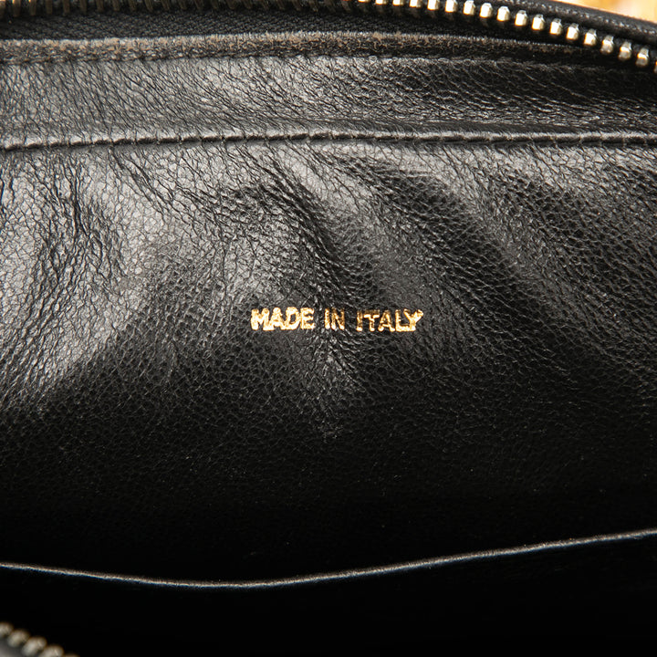 Chanel CC Chevron Cuir d’agneau Tassel Chain Sac caméra Noir – GABY PARIS Authentique