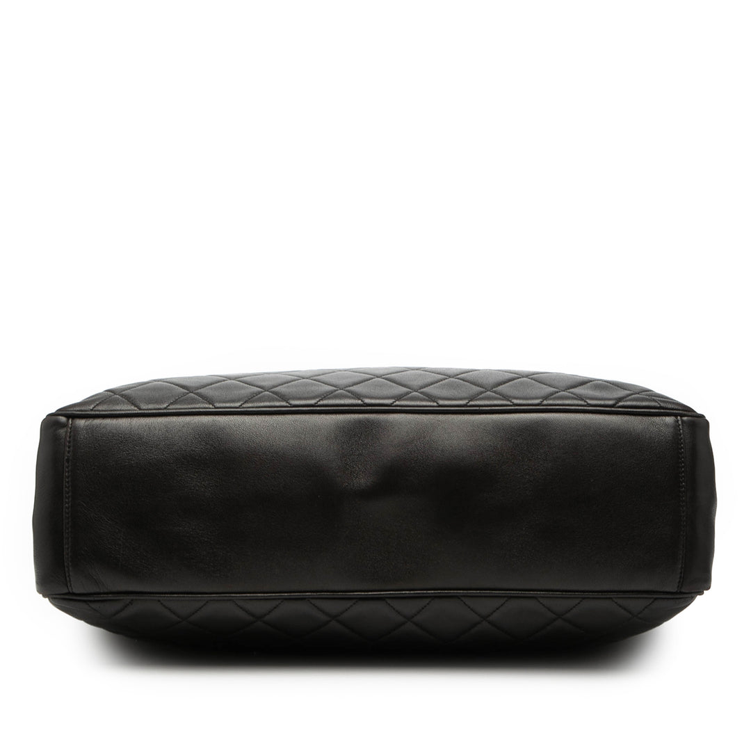 Chanel CC Matelassé Cuir d’agneau Cabas