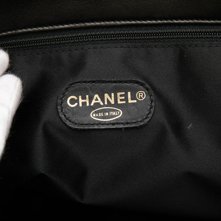 Chanel CC Matelassé Cuir d’agneau Cabas