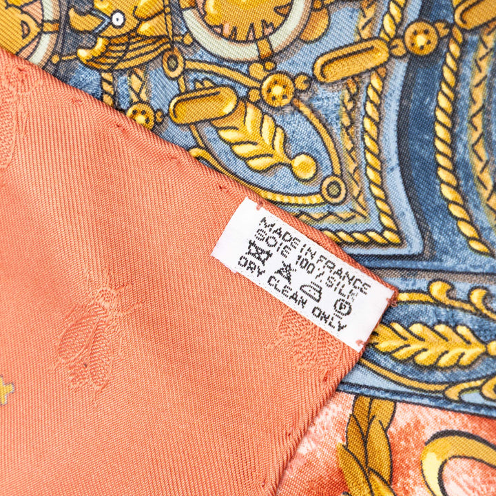 Hermès Carré Napoleon 90 Multi Multicolore – vue 6 – GABY PARIS