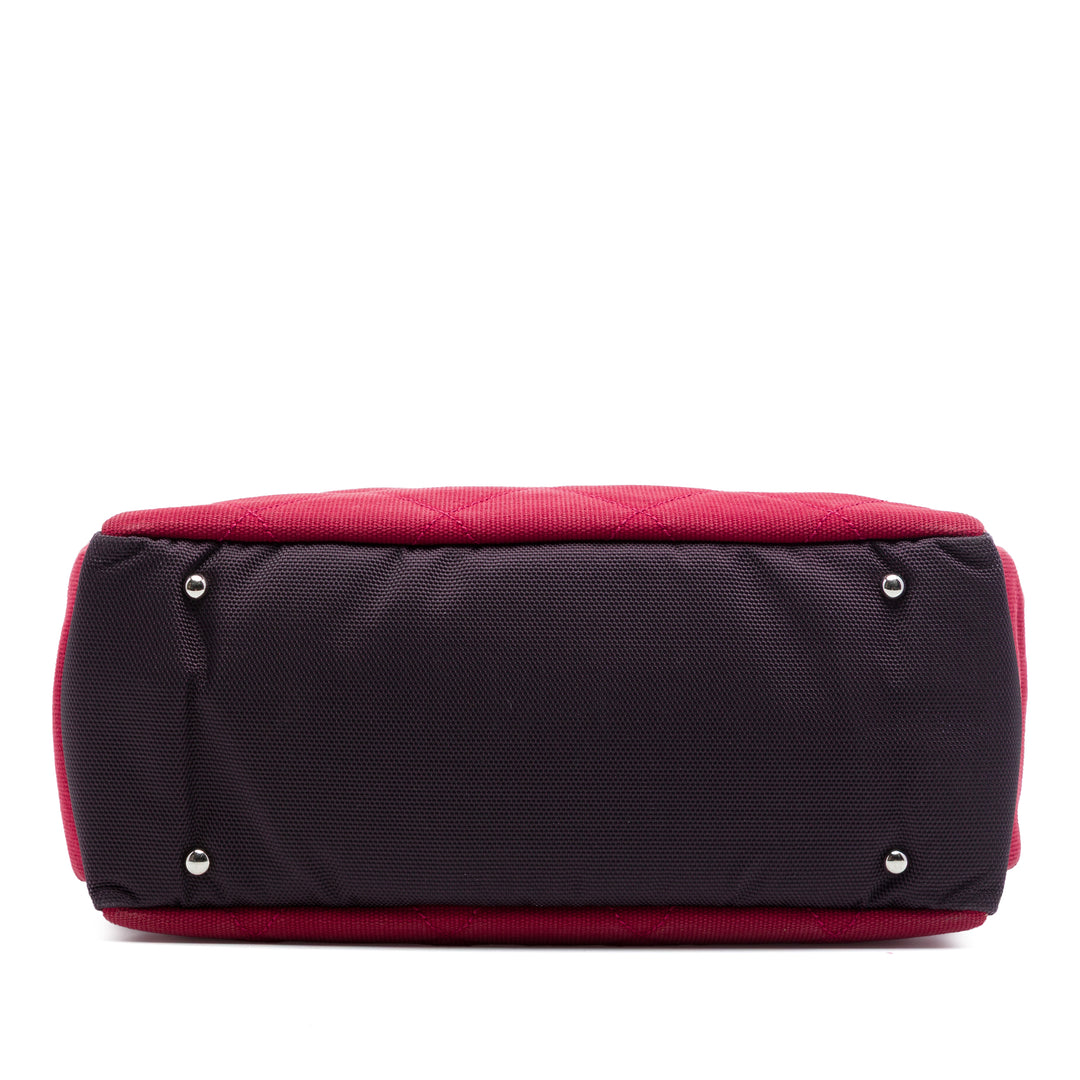 Chanel Matelassé Paris Biarritz Cabas Grand Toile