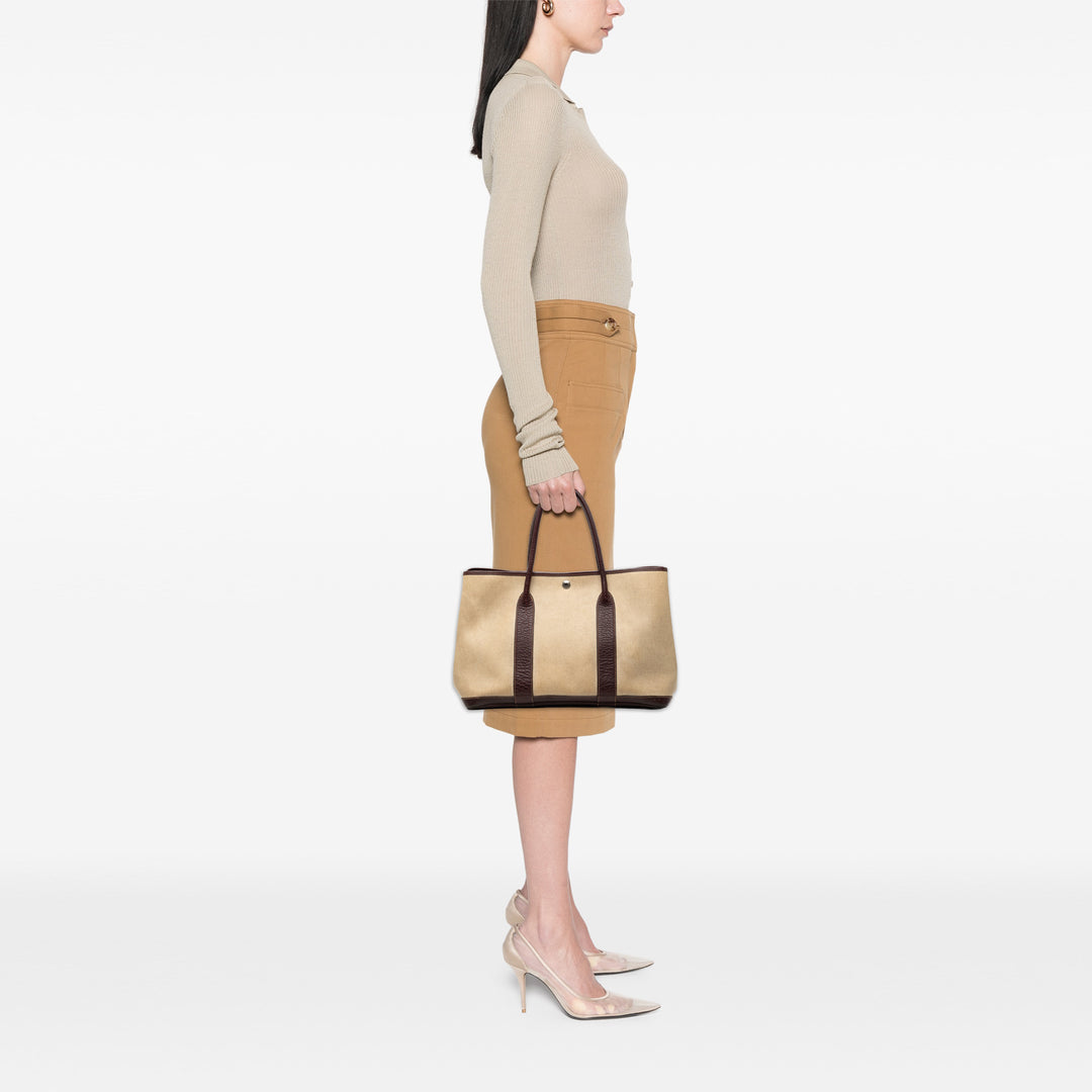 Hermès Toile et Buffle Skipper Garden Party 36