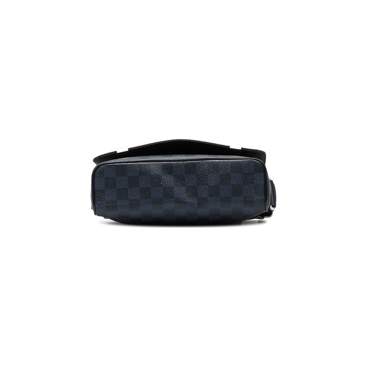 Damier Cobalt Jungle District Messenger PM Black - Gaby Paris