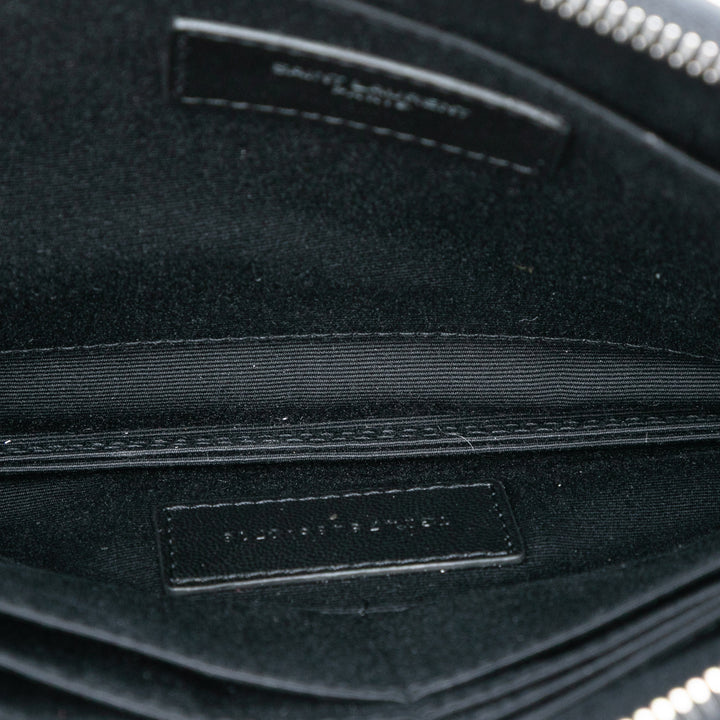 Saint Laurent Croc embossé Cuir Pochette
