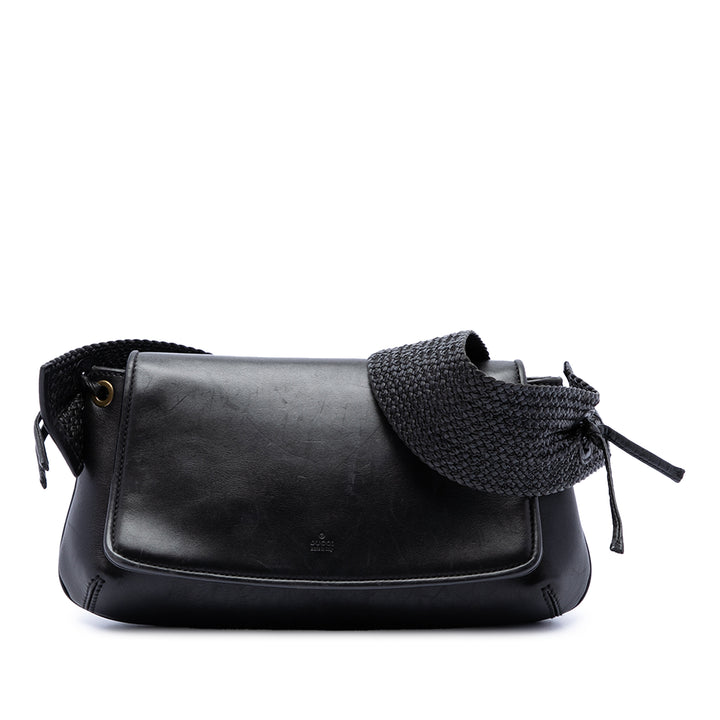 Gucci Sac porté épaule Cuir de veau Noir – vue principale – GABY PARIS